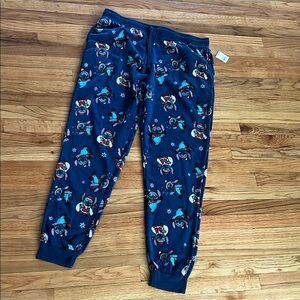 BNWT Size XL Men’s Disney Blue Stitch Pajama Pants